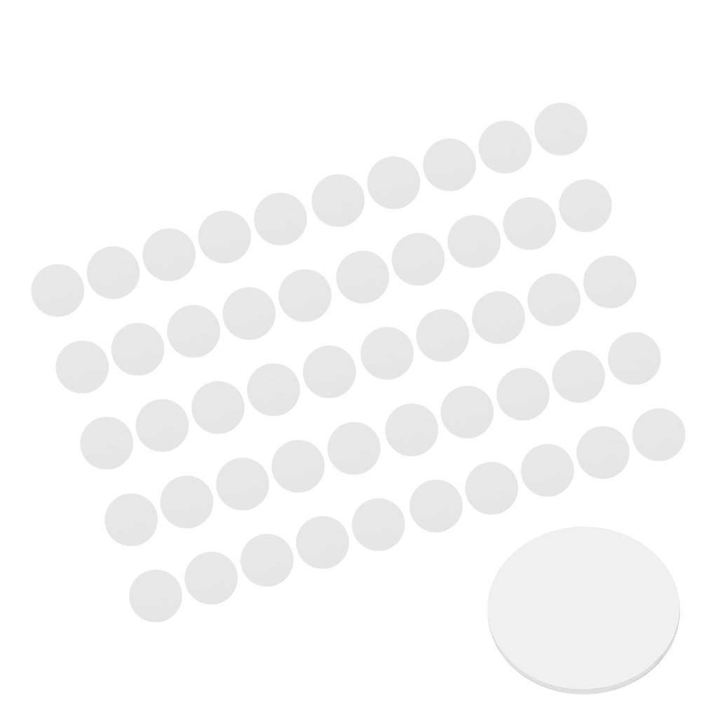 50 шт. ПВХ монета карта тег 25 мм круглая пустая белая для контроля доступа учета рабочего времени