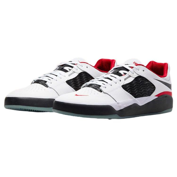 Nike Кроссовки унисекс Ishod Wair Premium SB Chicago Белый Университет-Красный Черный DZ5648-100