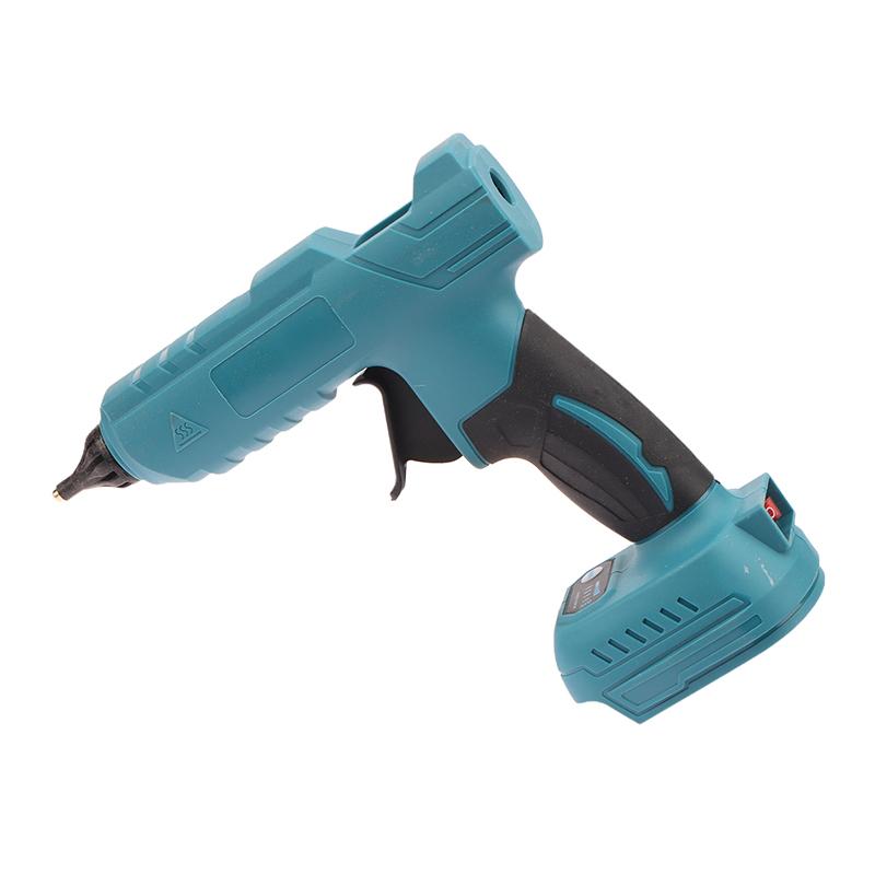 Электрический пистолет для термоклея Беспроводной клеевой захват Клеевой стержень 11 мм Термосварка Воздушный пистолет (Нет батареи) Подходит для аккумулятора Makita 18 В