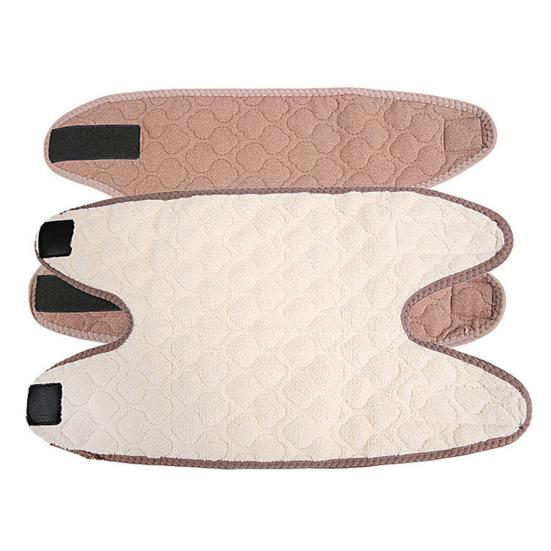 Зимние наколенники с утолщенной флисовой подкладкой, наколенник, теплая термоподдержка колена, компрессионный рукав