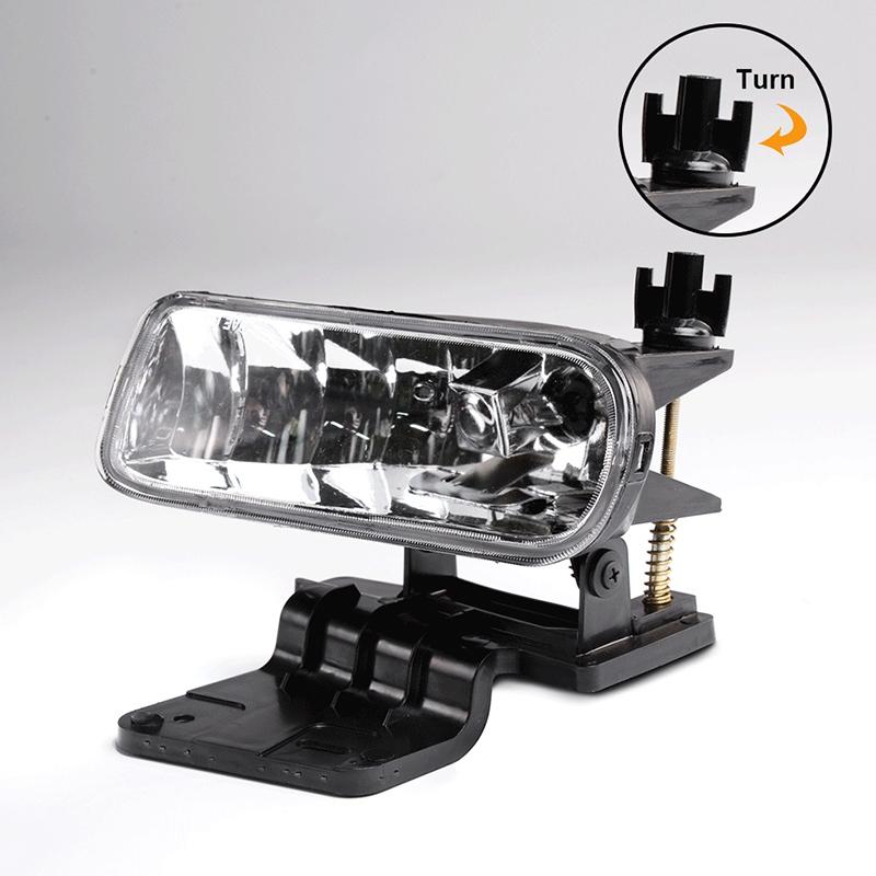 BT-Car Fog Lights Bumper Driving Lamp Daytime Running LED Light For Chevy Silverado 1999-2002 Tahoe Suburban 2000-2006