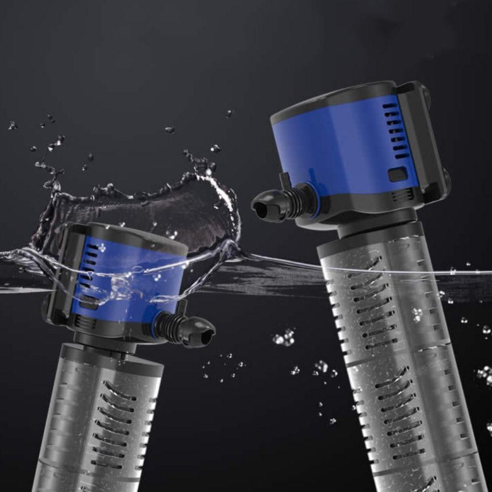 Пластиковый внутренний фильтр для аквариума 5/14/20/35 Вт погружной губчатый насос оксигенационный насос для аквариума