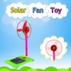 Cute Solar Fan Handmade Craft Model Kits Physical Science Experiment Plastic Toys for Kids Teens Improve Hands-on Ability Party Favors