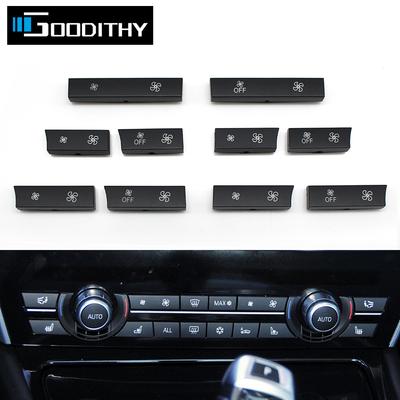 Air Conditioning Fan Wind Volume AC Control Switch Button Cap Cover For BMW 5GT 5 6 7 Series F01 F02 F06 F07 F10 F11 F12 F18