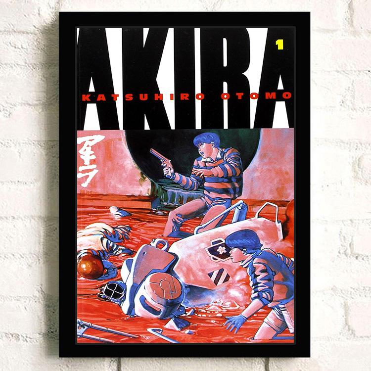 Japanese Anime AKIRA Poster and Print Room Decor Cartoon Character Picture Wall Art Canvas Painting Living Room Decor