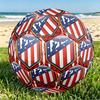 Atletico Madrid Print Size 5 Soccer Ball, PU Wear Resistant Football for Match Training and Daily Practice, Birthday Gift for Soccer Fans