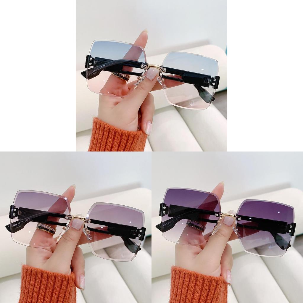 Chic Unisex Square Frame Sunglasses With Pc Lenses And Uv Protection For Travel And Daily Wear