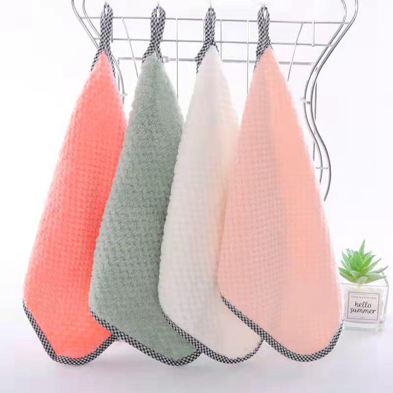 Суперабсорбирующие кухонные полотенца из микрофибры - Нелипкие, Жироотталкивающие, Многоразовые салфетки для уборки