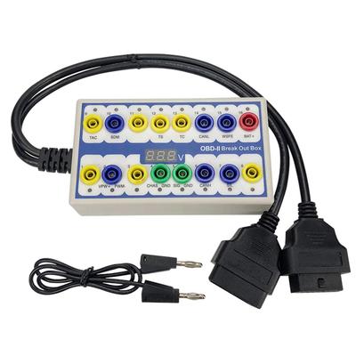 Профессиональный автомобильный блок OBD-2, бортовая диагностическая коммутационная коробка, протокол OBD-II