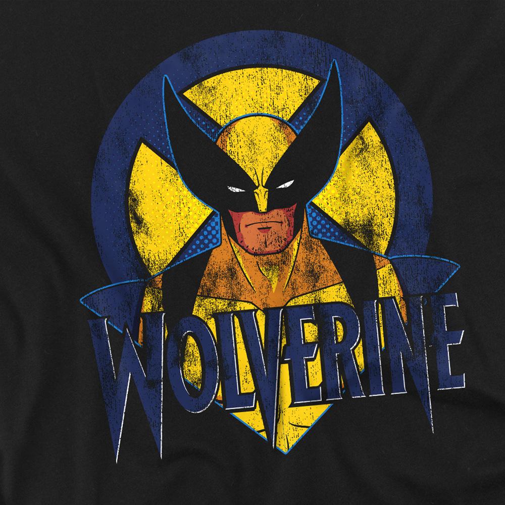Marvel Unisex Adult X-Men Wolverine Retro T-Shirt