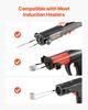 10Pcs Magnetic Induction Heater Coil, Inductor Heat Accessories, Mini Heater Coil Kit with Flexibility and Long Lifespan, for Removing Rusty Bolts and