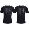 Under Armour T Shirt Men's Black Unisex 1370653-001