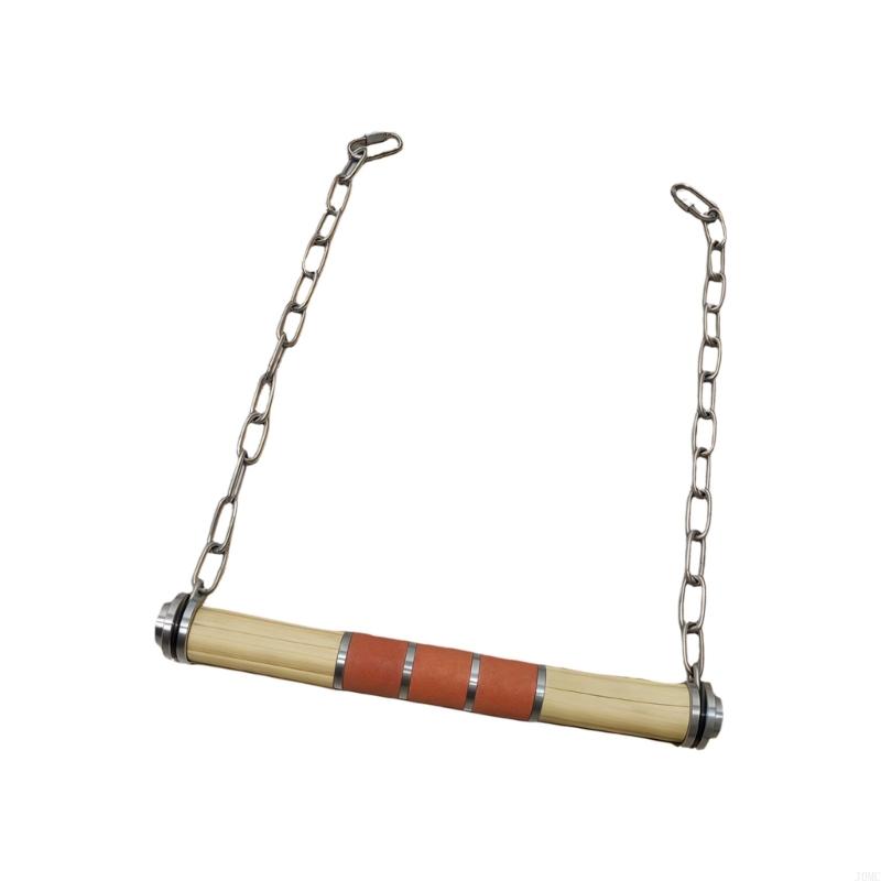 Hanging Bird Stand Swing Toy for Indoor Bird Homes, Cage Bar with Textured Grip and Metal Support Hardware Use J0MC