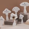 Инновационный набор силиконовых форм для изготовления декоративных элементов в виде грибов, для DIY-поделок и домашнего декора, с конструкцией для легкого извлечения