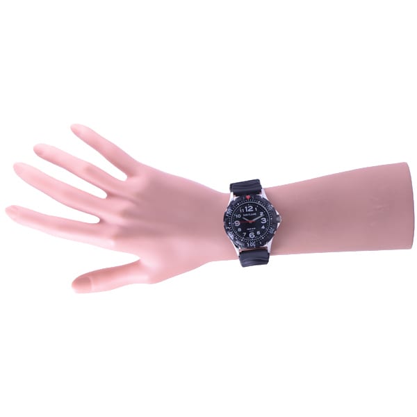 J-AXIS MJG-D87 Men's Quartz Wrist Watch - White / Black MJG-D87-W MJG-D87-BBK Gift Casual Business Sports Student