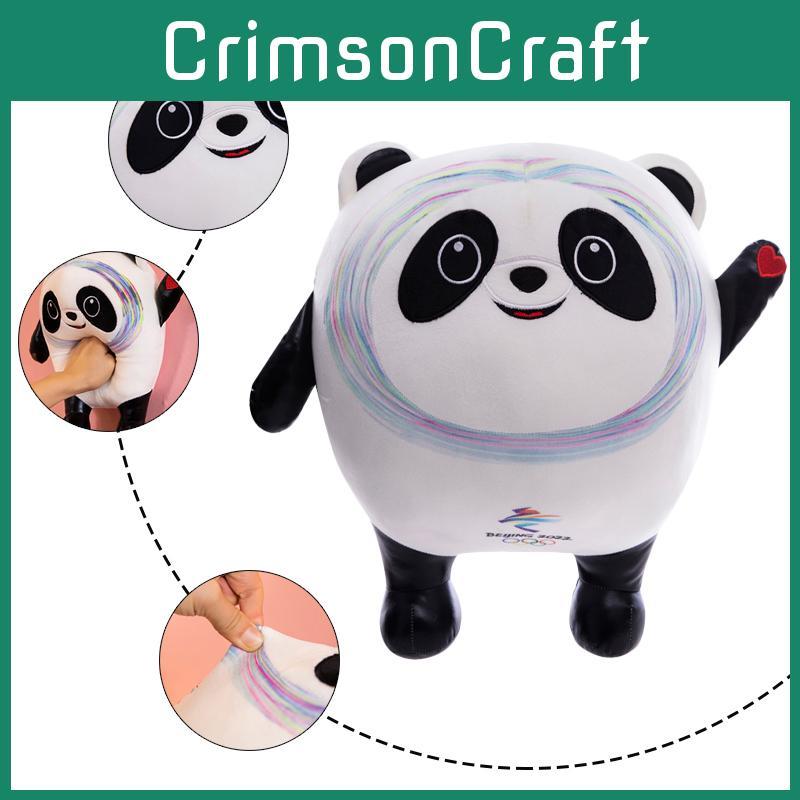 Очаровательные мультяшные плюшевые игрушки-талисманы зимних Олимпийских игр 2022 в Пекине для уютного домашнего декора