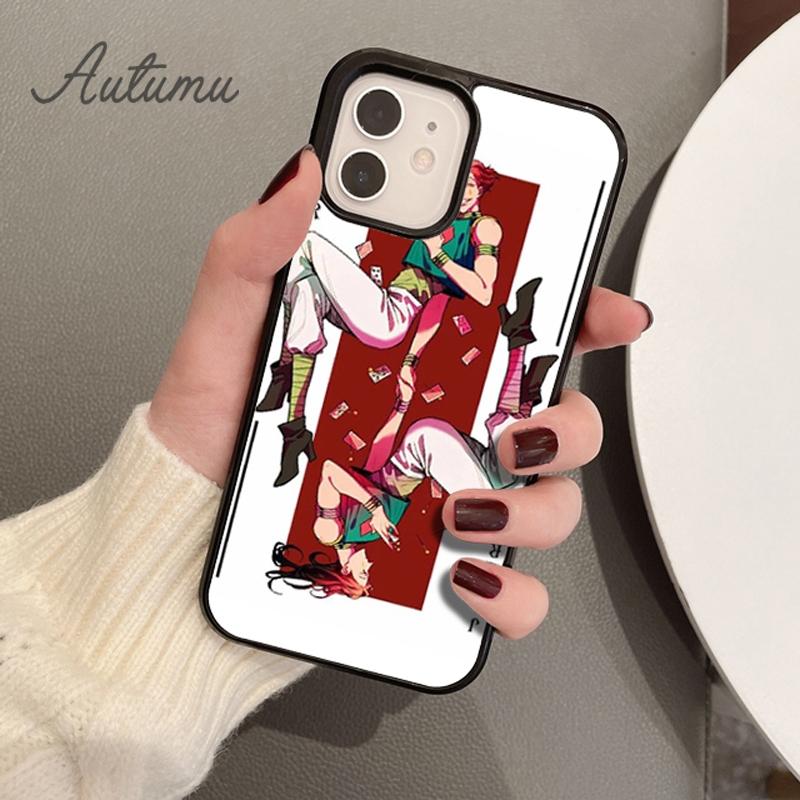 Модный чехол для телефона Hisoka Anime HUNTER×HUNTER для iPhone 11 12 13 14 Pro Max mini XR XS SE 2020 6S 7 8 Plus Galaxy S21 S22