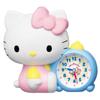 Часы-будильник Seiko Настольные часы с персонажами Sanrio Hello Kitty Белые 184x202x118 мм JF382A