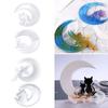 Creative Resin Silicone Molds Epoxy Resin DIY Mould for Making Moon Cat Moon Deer Fairy