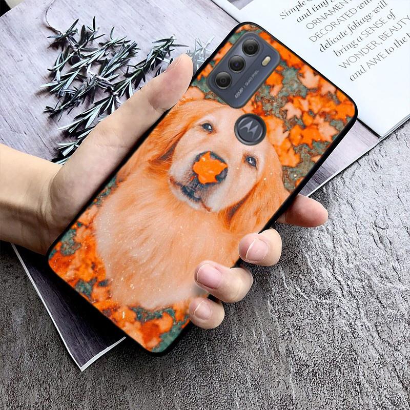Чехол для телефона с милым щенком и щенками для Motorola Moto G 5G G50 G60S G100 G Stylus G9 G8 G7 Power G Pure G8 Play G7 Plus G60