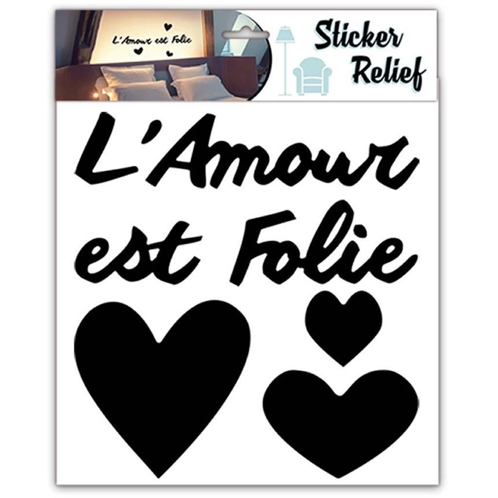 Les Trésors De Lily [Q4825] - Лист рельефных наклеек «Сообщения» (Love is Madness) - 30x26 см