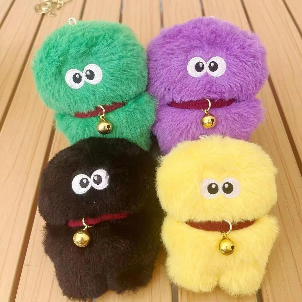 Плюшевый брелок 1 шт., брелок в виде куклы-монстра из мультфильма, подвесные сувениры, сумки, чехлы для мобильных телефонов, подвесные украшения, подарок на день рождения