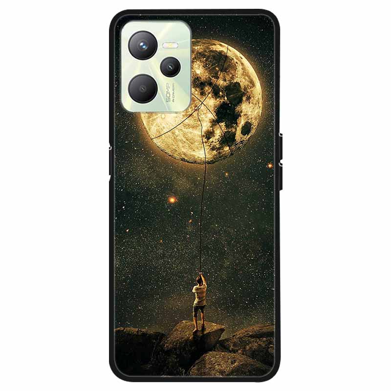 For Oppo Realme C35 Case Cover Bumper On For Realme C35 TPU Soft Silicone Back Cover Case Realme C35 C 35 RealmeC35 Coque Fundas