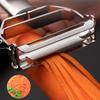 Premium 304 Stainless Steel Multi-Purpose Peeler with Dual-Ear Design for Fruits and Vegetables