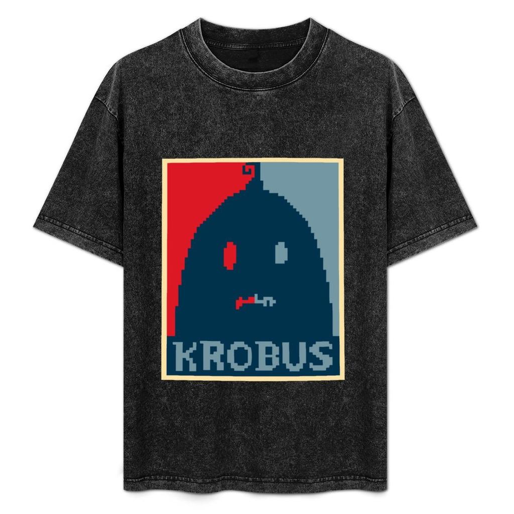 Krobus Tshirt Urban Style Print Tshirt