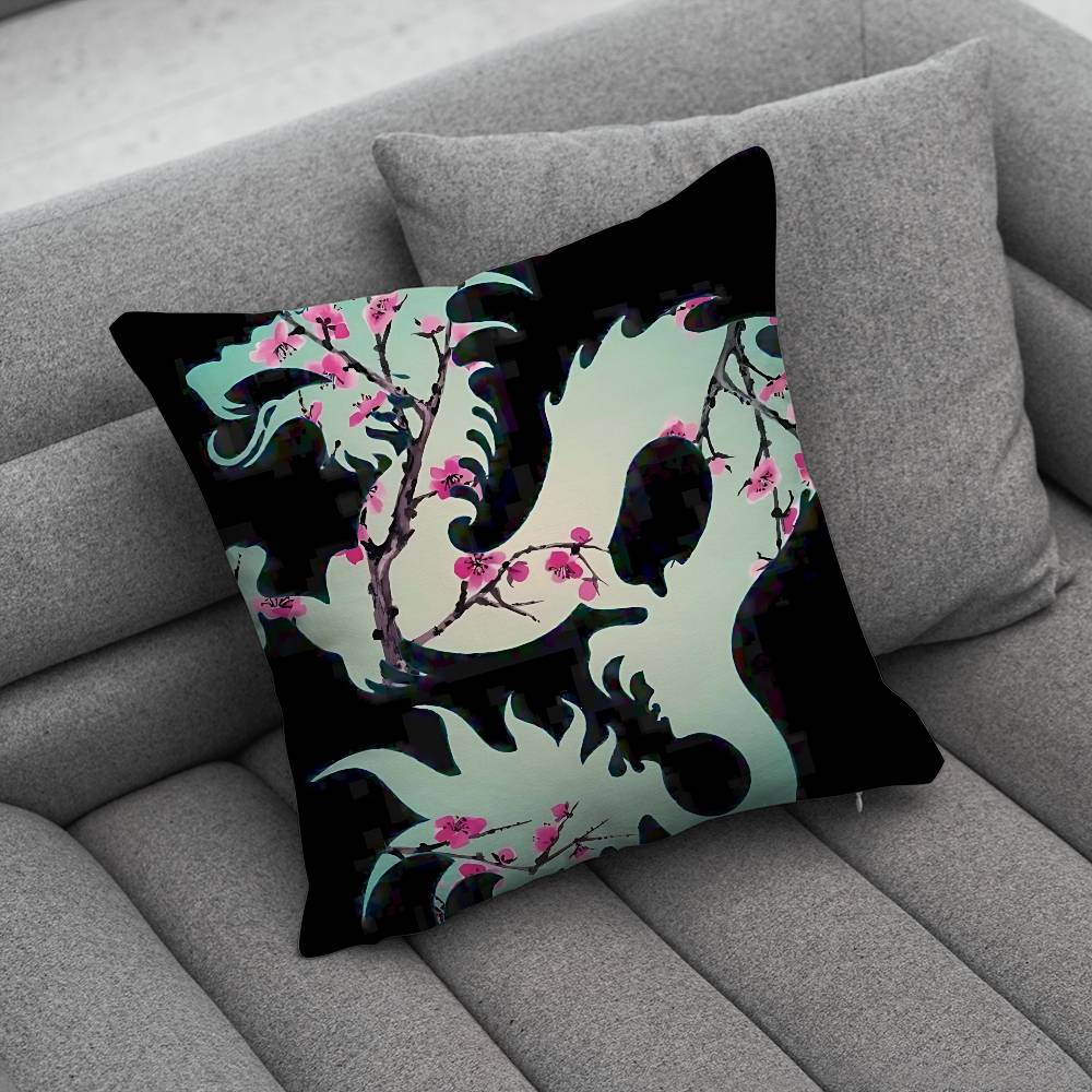 AArizonaES Green Tea Pillow Case Pillowcase Home Sofa Cushions Car Cushions Pillowcover Office Pillowshell Pillow
