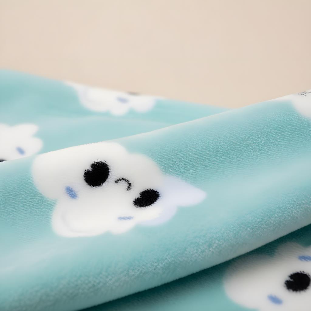 Bardzo Miękki Szlafrok Kocobluza Lazy Robe Niebieska Chmurka 100 Cm