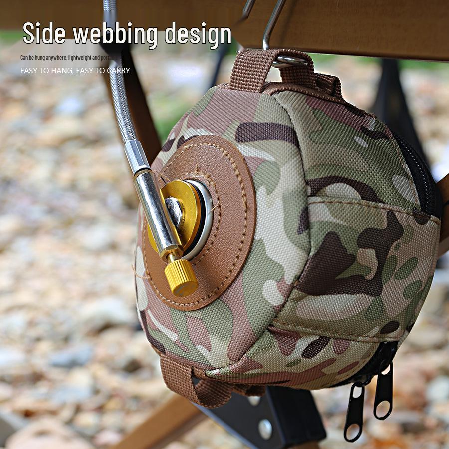 Мини Чехол для Газового Баллона: Изолированный, Ударопрочный Чехол для Кемпинга на Открытом Воздухе - Многоразмерный Аксессуар для Пикника.