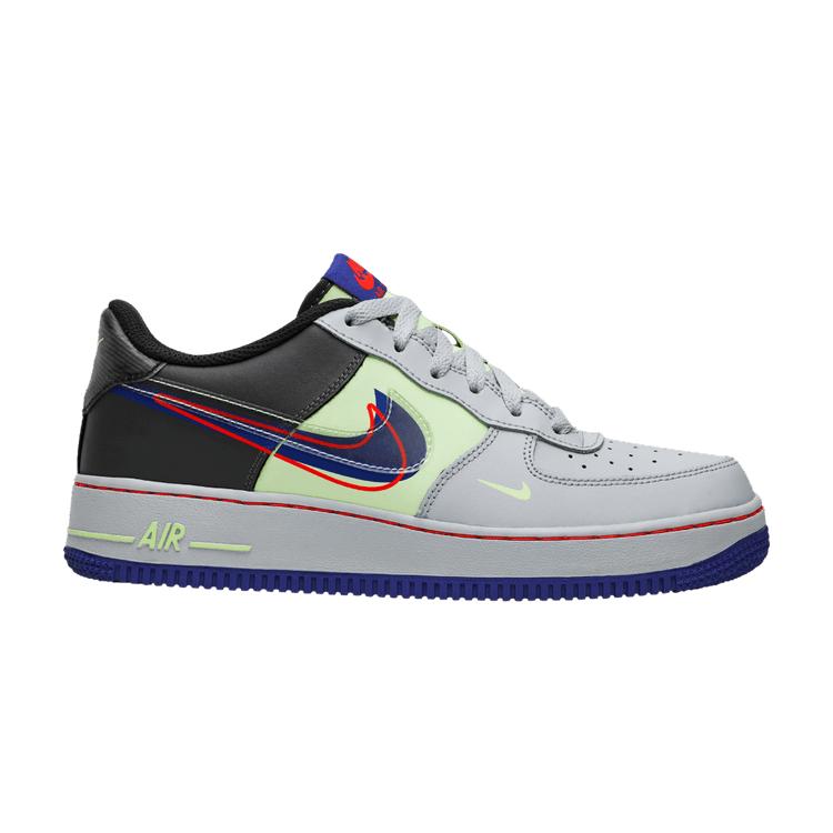 Kids' Sneakers Nike Air Force 1 Low Dunk It (GS) Pure Platinum/Rush Violet