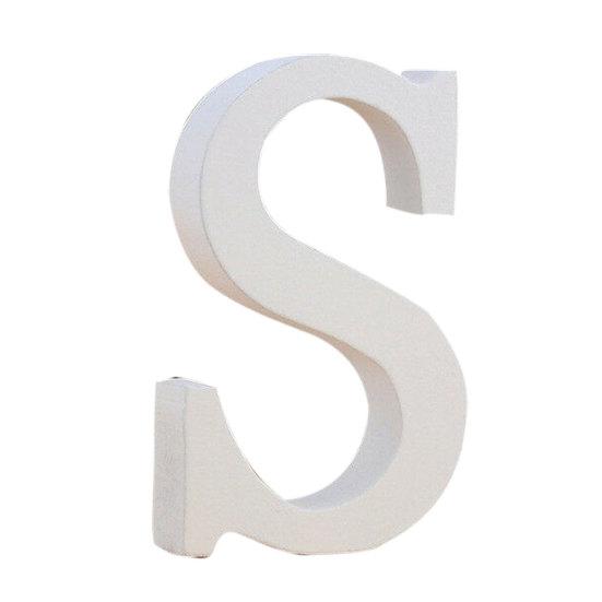 Puntos деревянные английские буквы алфавита символ орнамент свадьба DIY украшение