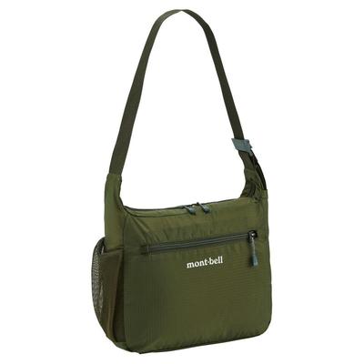 MONTBELL 5.5L Сумка через плечо Уличная сумка Нейлон Хаки Зеленый Унисекс
