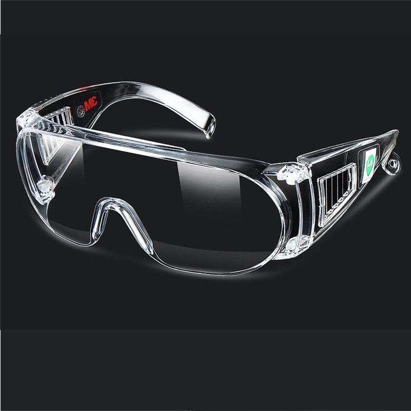 Защитные очки 1611HC, настоящие защитные очки, противоударные, устойчивые к царапинам, плоские легкие очки