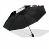 1pc Wednesday Automatic Folding Umbrella - Compact 8-Rib Design, Durable Plastic & Iron, Perfect Gift for Friends & Family, Outdoor Umbrella, Fashiona