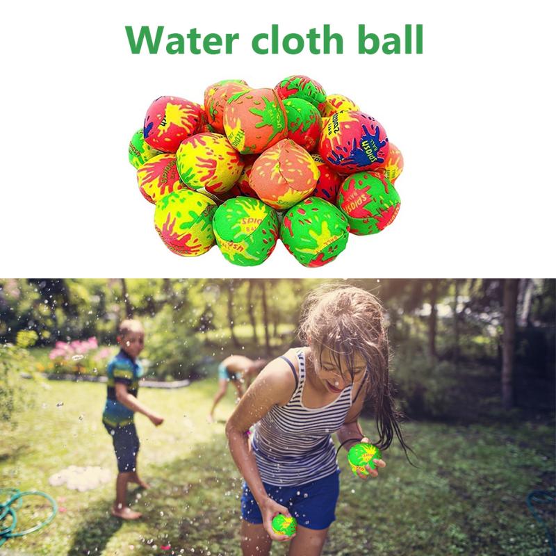 20Pcs Water Bomb Balls Summer Beach Water Splash Ball Garden Fun Children Kids Outdoor Sport Pool Play Games