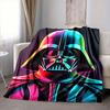 1Pc Dark Side Warrior Blanket Soft And Comfortable Casual Warm Camping Travel Christmas Halloween Xmas Gift M928583
