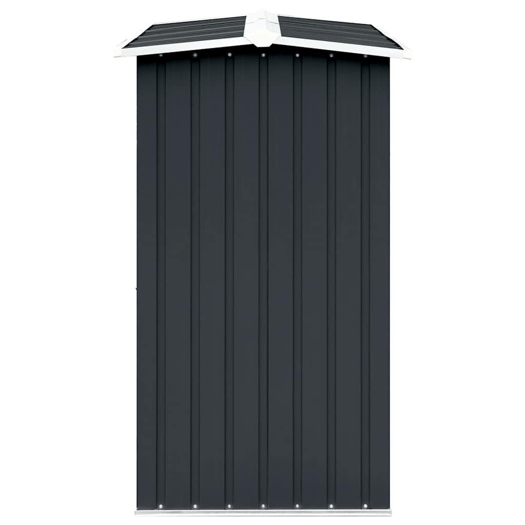Firewood Storage Rack Galvanized Steel 330 x 92 x 153 cm Anthracite