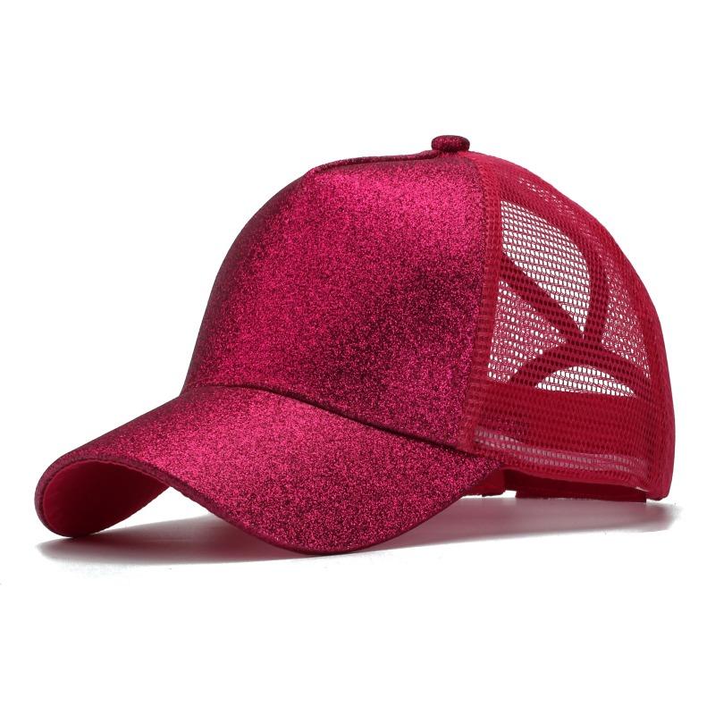 Men Women's Baseball Cap Sequins Shine Spring Summer Hat All-match Fashion Outdoor Sports Running Sunscreen Sun Hats Caps