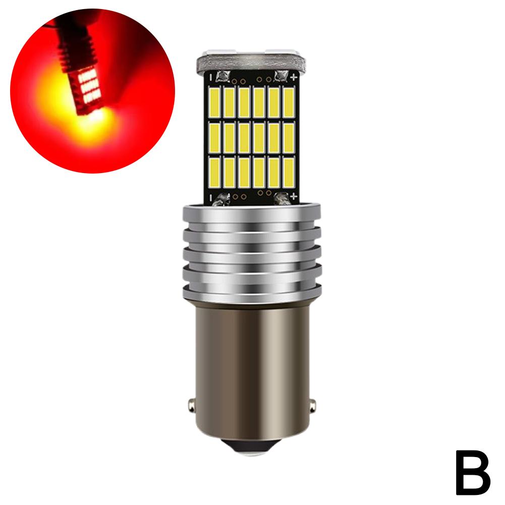 Автомобильная задняя лампа T15 1156 Ba15s P21w W16w 45smd 4014 светодиодная лампа для мотоцикла, часть 7440, лампа, автоматический сигнал, тормоз, резервный ход, задний ход V6d7