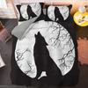Fashion Wolf Pattern Bedding Sets Animal Duvet Cover Set Queen King Size Quilt Cover Pillowcase 2/3PCS Polyester Comforter Cover