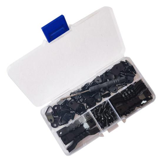 Маленькие треугольные крючки-вешалки для фоторамки с винтами, нержавеющие настенные крючки для колец, комплект фурнитуры, аксессуары