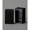 Herbs Hair Loss Shampoo Bar Charcoal Black Bar Mildly Acidic Natural Solid Shampoo 4 Shampoo Bars, 100g