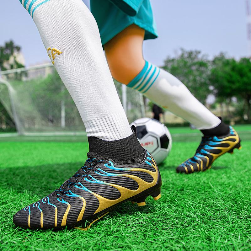 Модные футбольные бутсы унисекс, футбольные бутсы, футбольные ботильоны, молодежные тренировочные кроссовки, спортивная обувь на открытом воздухе