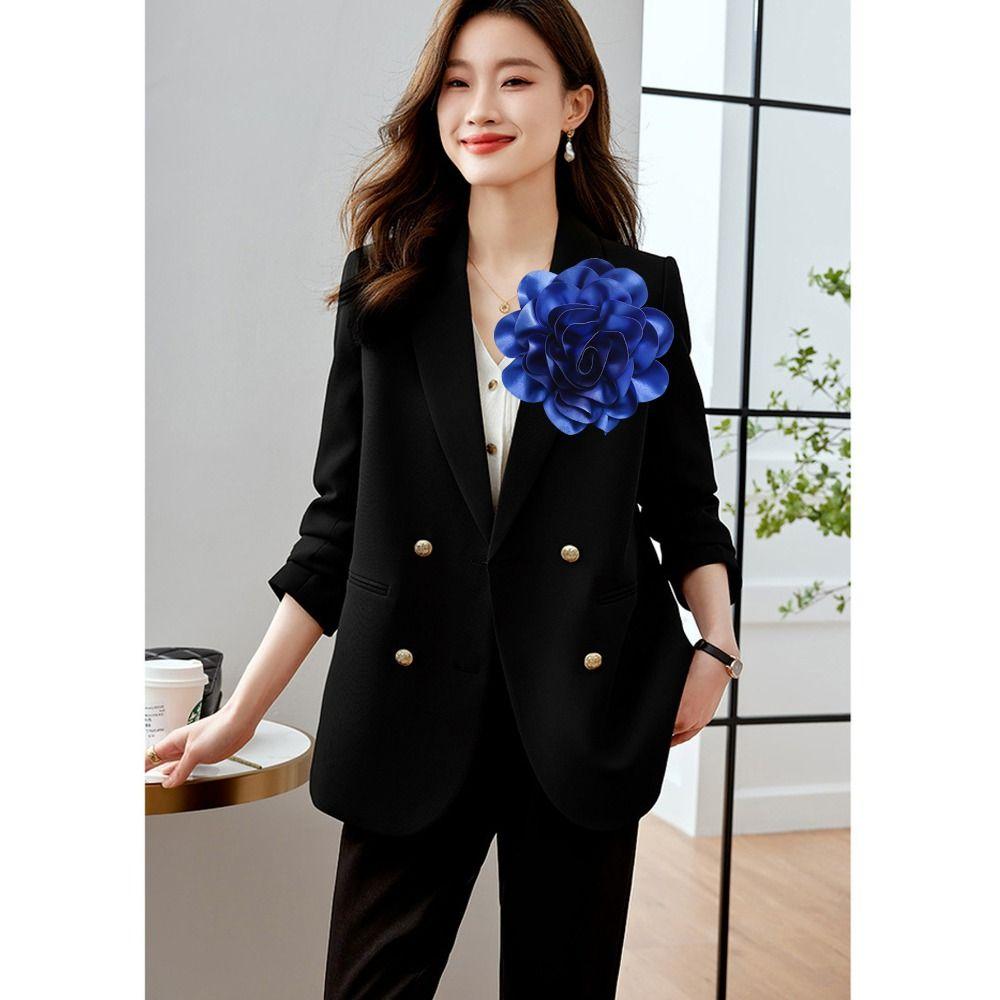 Большая цветочная брошь 20 см Декоративная булавка Универсальный значок