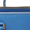 Used MCM 2WAY Handbag leather Blue Used Women