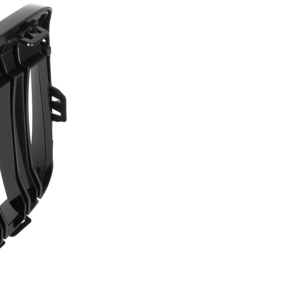 BMW X1 F48 15-19 grilles between the headlights (kidneys) left + right set BLACK GLOSSY DOUBLE BAR