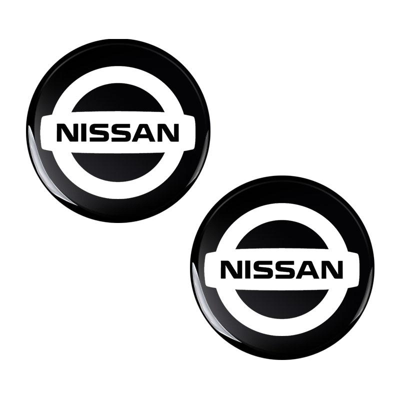 Наклейки с эмблемой ключа автомобиля 14 мм Логотип ключа управления автомобилем Стайлинг для Nissan Nismo Qashqai X J10 Trail Tiida Juke Teana Pulsar Altima